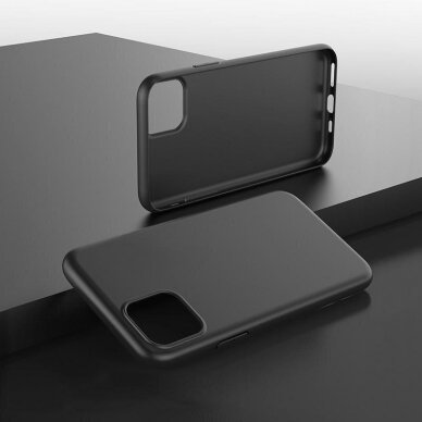 Akcija! Iphone 14 Plus Dėklas Soft Case Flexible  Juodas 3