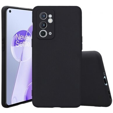 Dėklas Soft Case Flexible OnePlus 9RT 5G Juodas