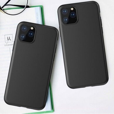 Dėklas Soft Case TPU Motorola Moto G60S Juodas 1