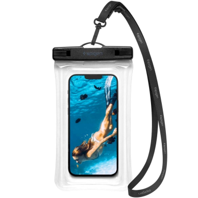 Dėklas Spigen A610 UNIVERSAL WATERPROOF FLOAT CASE CRYSTAL CLEAR