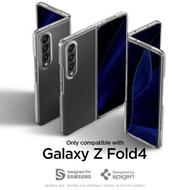 Dėklas Spigen AIRSKIN GALAXY FOLD 4 Skaidrus 8