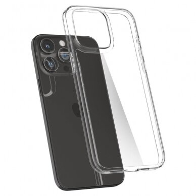 Dėklas Spigen AIRSKIN HYBRID IPHONE 15 PRO CRYSTAL CLEAR 5