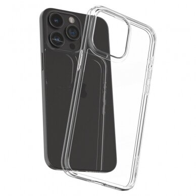 Dėklas Spigen AIRSKIN HYBRID IPHONE 15 PRO CRYSTAL CLEAR 9