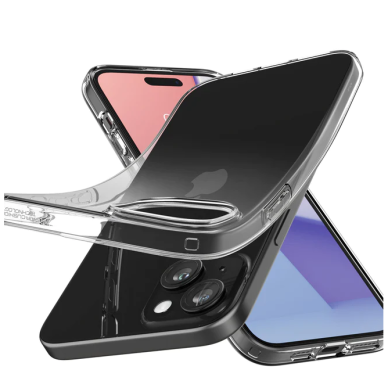 Dėklas Spigen Crystal Flex, crystal clear - iPhone 15 Plus 2