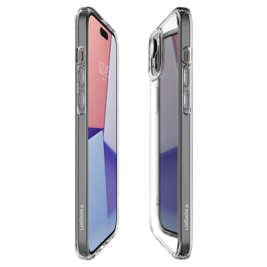 Dėklas Spigen Crystal Hybrid, crystal clear - iPhone 15 Plus 3