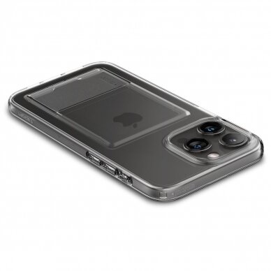 Dėklas Spigen Crystal Slot, crystal clear - iPhone 15 Pro Max 3