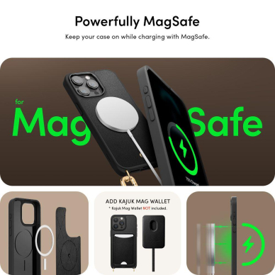 Dėklas Spigen CYRILL CLASSIC CHARM MAG MAGSAFE IPHONE 15 PRO MAX Juodas 11