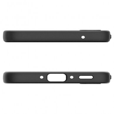 Dėklas Spigen Liquid Air case for Samsung Galaxy A35 5G - Juodas 4