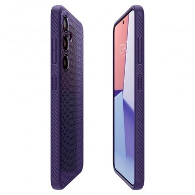 Dėklas Spigen Liquid Air case for Samsung Galaxy S24 - Violetinis 10