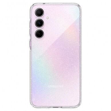 Dėklas Spigen Liquid Crystal case for Samsung Galaxy A55 5G - Permatomas Blizgus 5