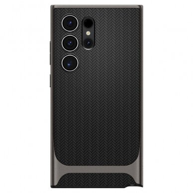 Dėklas Spigen Neo Hybrid case for Samsung Galaxy S24 Ultra - Pilkas 1