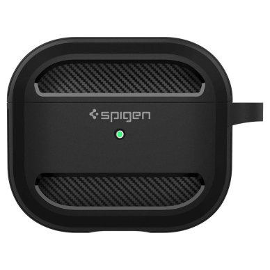 DĖKLAS SPIGEN RUGGED ARMOR APPLE AIRPODS 3 MATTE JUODAS 1