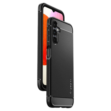 Dėklas Spigen RUGGED ARMOR GALAXY A14 4G Juodas 7