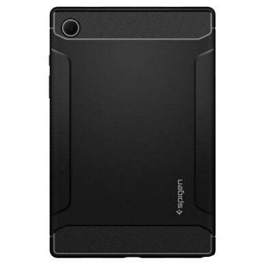 AKCIJA! DĖKLAS SPIGEN RUGGED ARMOR GALAXY TAB A8 10.5 X200 / X205 JUODAS 1