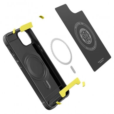 Dėklas Spigen RUGGED ARMOR IPHONE 14 Juodas 8