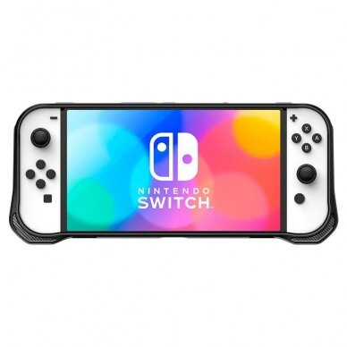 Dėklas SPIGEN RUGGED ARMOR NINTENDO SWITCH OLED MATTE Juodas 1