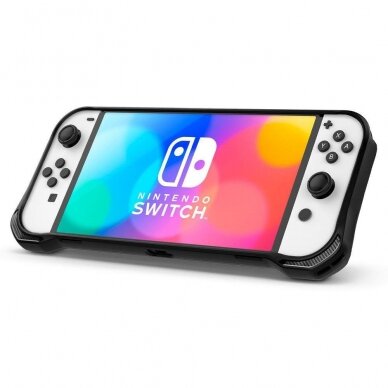 Dėklas SPIGEN RUGGED ARMOR NINTENDO SWITCH OLED MATTE Juodas 6