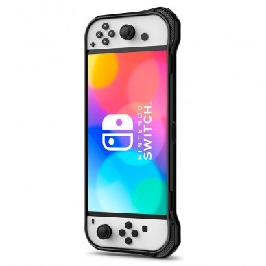 Dėklas SPIGEN RUGGED ARMOR NINTENDO SWITCH OLED MATTE Juodas 8