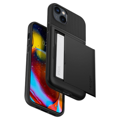 Dėklas Spigen SLIM ARMOR CS IPHONE 14 PLUS juodas 6