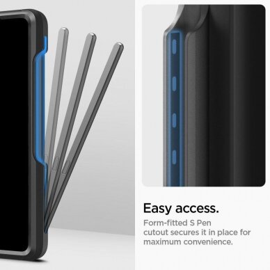 Dėklas Spigen SLIM ARMOR PRO PEN SAMSUNG GALAXY Z Fold 5 - Juodas 18