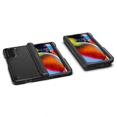 Dėklas Spigen SLIM ARMOR PRO PEN SAMSUNG GALAXY Z Fold 5 - Juodas 9