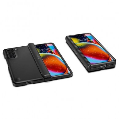 Dėklas Spigen SLIM ARMOR PRO SAMSUNG GALAXY Z Fold 5 Juodas 10