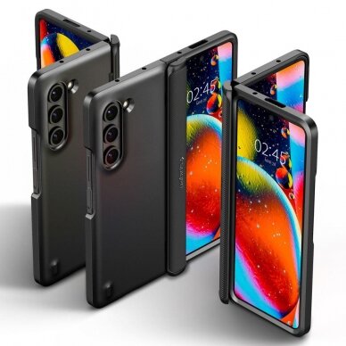 Dėklas Spigen SLIM ARMOR PRO SAMSUNG GALAXY Z Fold 5 Juodas 15