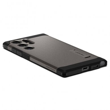 Dėklas Spigen Tough Armor case for Samsung Galaxy S24 Ultra  - Juodas 7