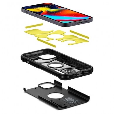 Dėklas SPIGEN TOUGH ARMOR IPHONE 13 juodas 5