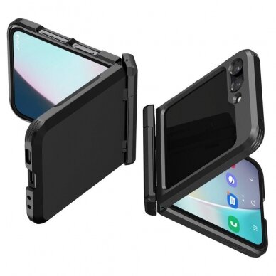 Dėklas Spigen TOUGH ARMOR PRO SAMSUNG GALAXY Z Flip 5 - Juodas 8