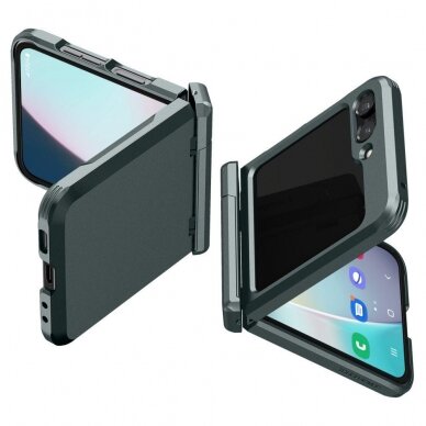 Dėklas Spigen TOUGH ARMOR PRO SAMSUNG GALAXY Z Flip 5 - Žalias 8