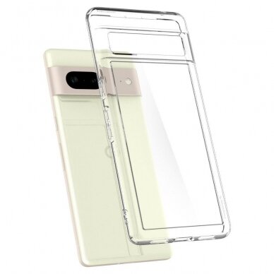 Dėklas Spigen Ultra Hybrid case for Google Pixel 7 Skaidrus 5