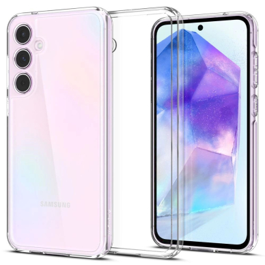 Dėklas Spigen Ultra Hybrid case for Samsung Galaxy A55 5G - Permatomas 2