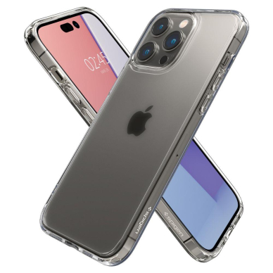 Dėklas Spigen ULTRA HYBRID IPHONE 14 PRO MAX Skaidrus 11