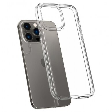 Dėklas Spigen ULTRA HYBRID IPHONE 14 PRO skaidrus 4