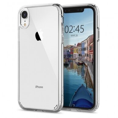 Iphone Xr DĖKLAS SPIGEN ULTRA HYBRID SKAIDRUS