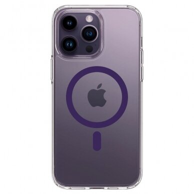 Dėklas Spigen ULTRA HYBRID MAG MAGSAFE IPHONE 14 PRO MAX Violetinis 1