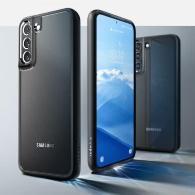 DĖKLAS SPIGEN ULTRA HYBRID SAMSUNG GALAXY S22 JUODAS 7