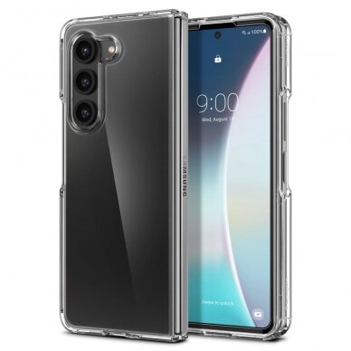 Dėklas Spigen ULTRA HYBRID SAMSUNG GALAXY Z Fold 5 Permatomas