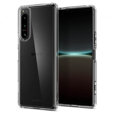 Dėklas Spigen ULTRA HYBRID SONY XPERIA 5 IV Skaidrus 10