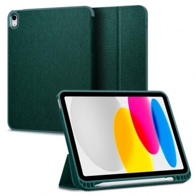 Dėklas Spigen URBAN FIT IPAD 10.9 2022 Žalias