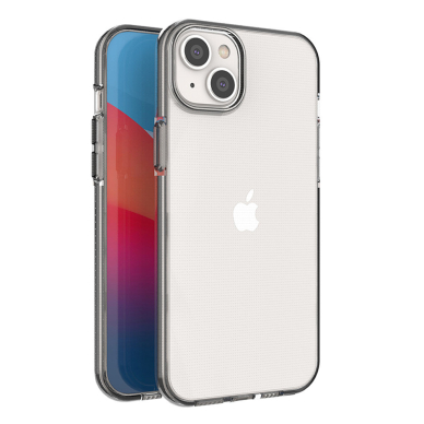 Dėklas Spring Case for iPhone 14 Plus juodas