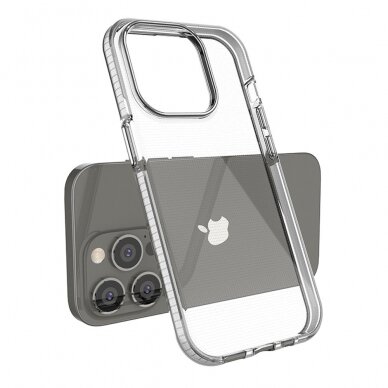 Dėklas Spring Case for iPhone 14 Pro juodas 2