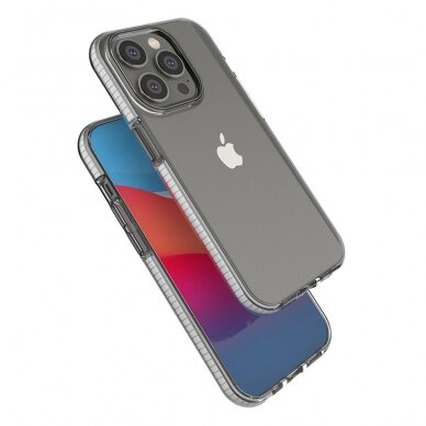 Dėklas Spring Case for iPhone 14 Pro juodas 3