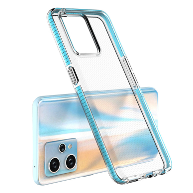 Dėklas Spring Case for Realme 9 Pro+ / Realme 9 šviesiai mėlynas 1