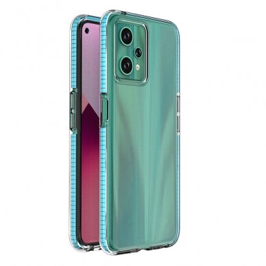 Dėklas Spring Case for Realme 9 Pro šviesiai mėlynas