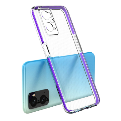 Dėklas Spring Case for Realme 9i, Oppo A36 / A76 / A96 Juodas 2