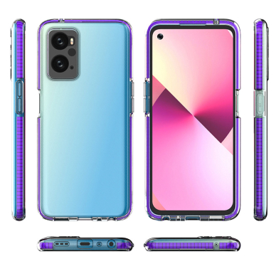 Dėklas Spring Case for Realme 9i, Oppo A36 / A76 / A96 šviesiai mėlynas 1