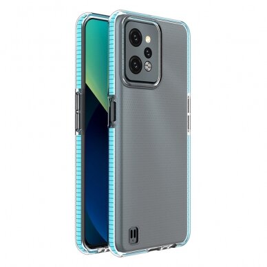 Dėklas Spring Case for Realme C31 šviesiai mėlynas