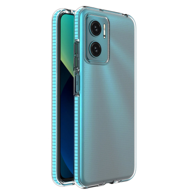 Dėklas Spring Case for Xiaomi Redmi Note 11E /Redmi 10 5G / Redmi 10 Prime+ 5G / Poco M4 5G šviesiai mėlynas